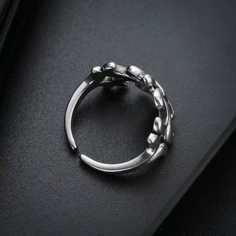 Fleur-De-Lis Stainless Steel Ring