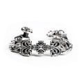 Chrome Hearts Filigree Square Cross Clip Bracelet.