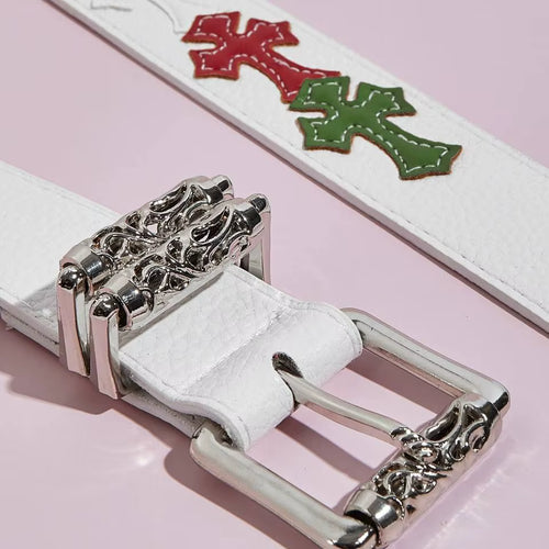 Chrome Hearts Belt White