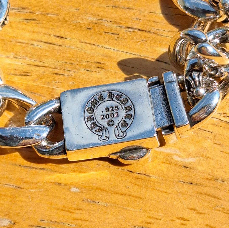 Chrome Hearts Rolling Stones tongue bracelet