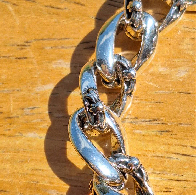 Chrome Hearts Rolling Stones tongue bracelet